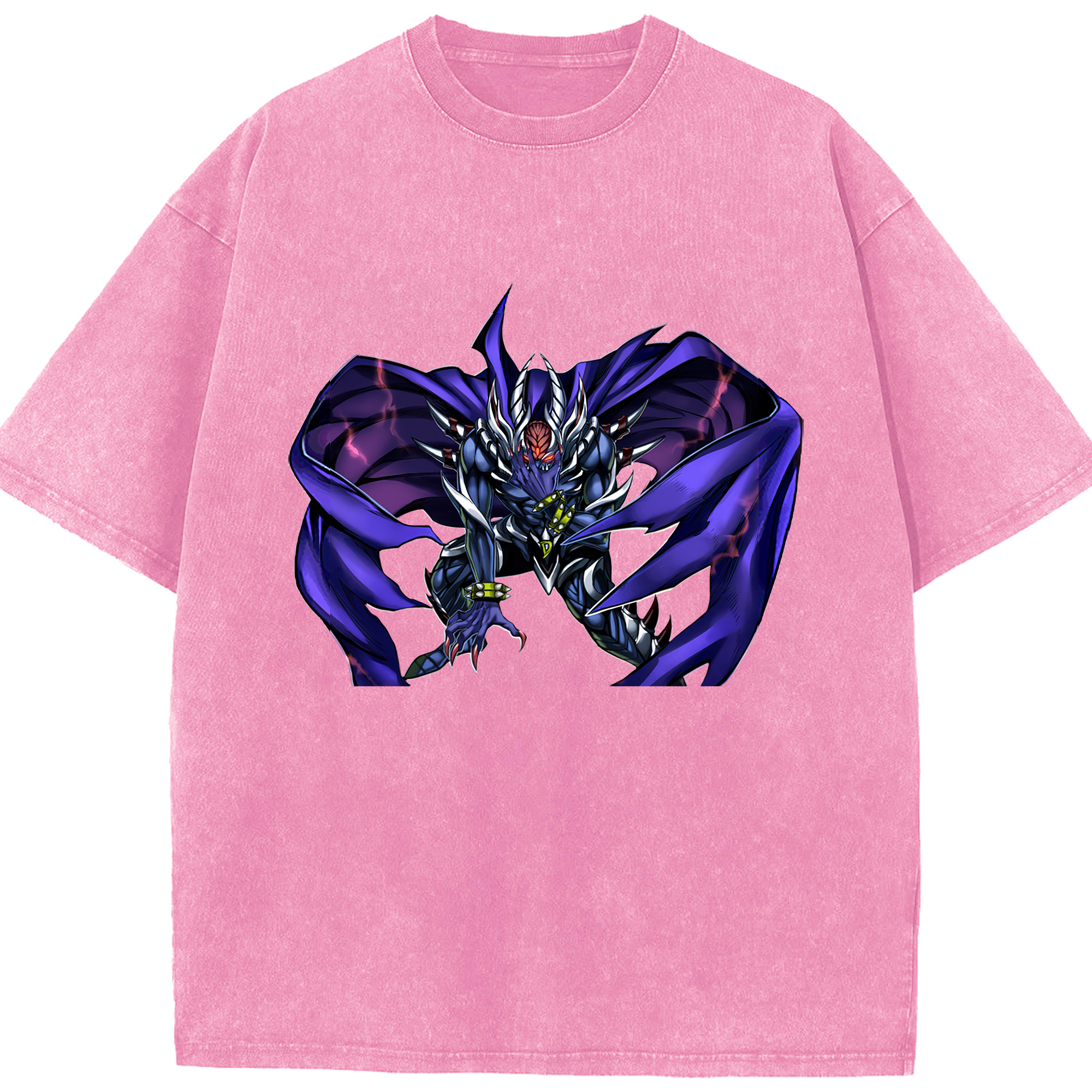 （画像用） 遊☆戯☆王 Yu-Gi-Oh! 綿100% ヴィンテージ風 半袖Tシャツ（フロントプリント）